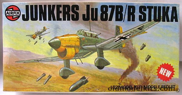 Airfix 1/72 Junkers Ju-87B/R Stuka, 03030-0 plastic model kit